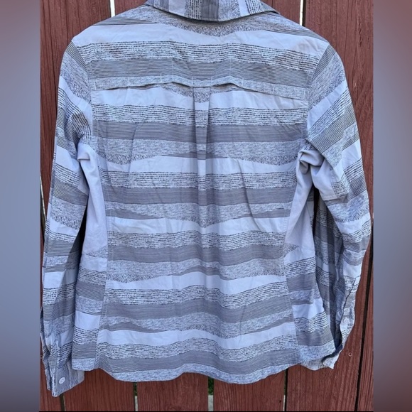 REI Co-op Sahara Pattern Button-Up Long-Sleeve Shirt Women's Purple - Picture 1 of 10